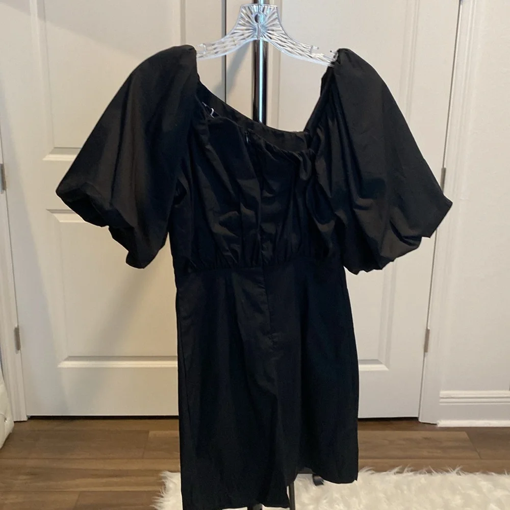 Black Petal & Pup Dress - Picture 5 of 7